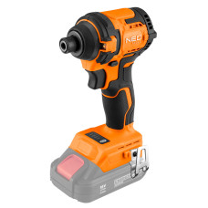 Гайковерт ударний Neo Tools Energy+ 18В безщітковий 3600об·хв 300Нм 1/4" 4 швидкості 0.85кг без АКБ та ЗП (04-612)