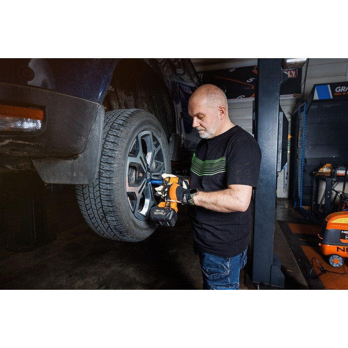 Гайковерт ударний Neo Tools Energy+ 18В безщітковий 2500об·хв 350Нм 1/2