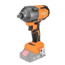 Гайковерт ударний Neo Tools Energy+ 18В безщітковий 2400об·хв 850Нм 1/2" 3 швидкості 1.8кг без АКБ та ЗП (04-608)