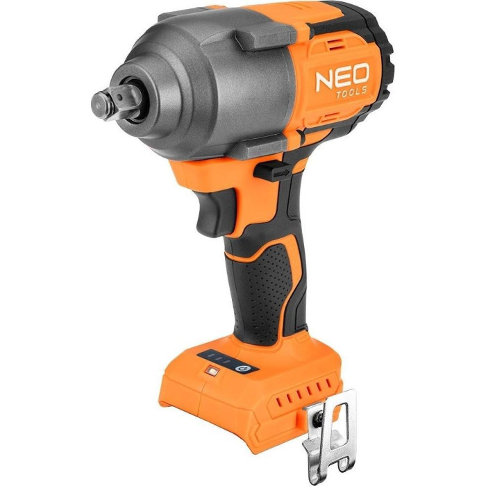 Гайковерт ударний Neo Tools Energy+ 18В безщітковий 2400об·хв 850Нм 1/2