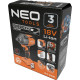 Гайковерт ударний Neo Tools Energy+ 18В безщітковий 2400об·хв 850Нм 1/2