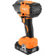 Гайковерт ударний Neo Tools Energy+ 18В безщітковий 2400об·хв 850Нм 1/2