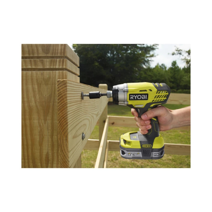 Ryobi Гвинтоверт імпульсний RiD1801M ONE+ 18В 3200об·хв 220Нм 1.2кг без АКБ та ЗП (5133001168)