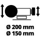 Точильний верстат Einhell TC-WD 200/150 (4417242)