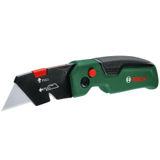 Ніж будівельний трапецієподібний Bosch, корпус двокомпонентний, 175x40x25мм (1600A032V7)