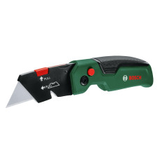 Ніж будівельний трапецієподібний складний Bosch, корпус пластик, 144мм (1600A0275M)