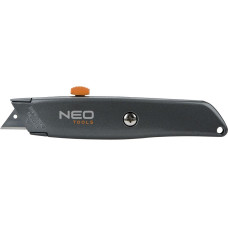 Neo Tools 63-702 Ніж, сегментоване лезо 18мм, 155мм, металевий корпус (63-702)