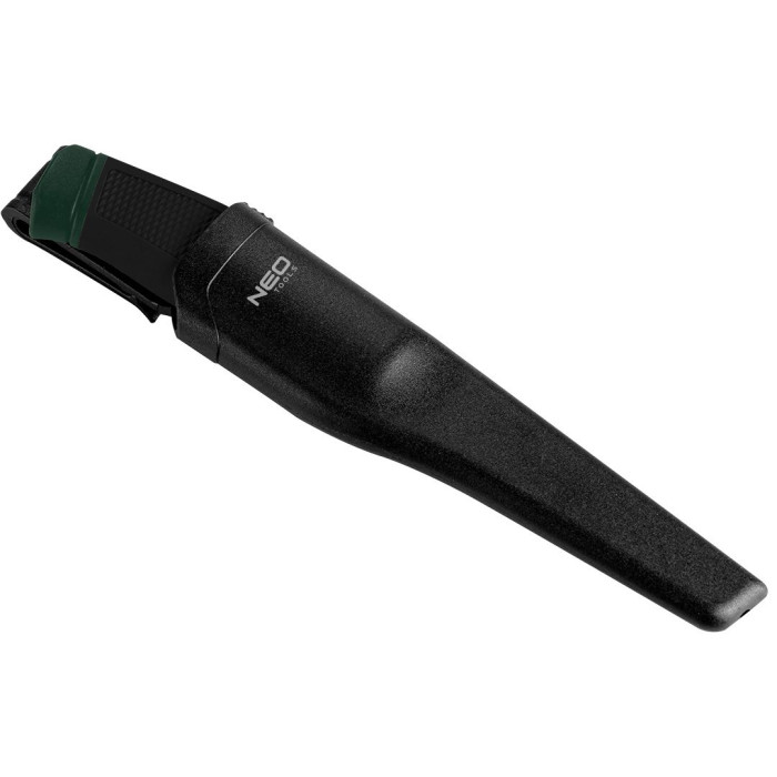 Ніж універсальний Neo Tools, 215мм, лезо 95мм, рукоятка двокомпонентна, чохол (63-105)
