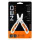 Мультитул Neo Tools, міні, 10 елементів, з LED (01-027)
