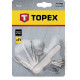 Ніж багатофункціональний TOPEX, 11 функцій, тримач металевий, нержавіюча сталь (98Z116)