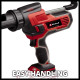 Einhell Пістолет для герметика TE-SG 18/10 Li - Solo акум., PXC, 18В, 2000 Н, 310 мл, 0.4-10 мм/с, 1.8 кг (без АКБ і ЗП) (4522250)