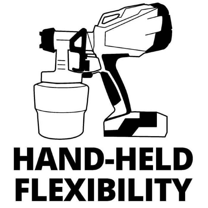 Einhell Фарборозпилювач TC-SY 18/60 Li акумуляторний Solo, 18В, 650 мл/хв, бачок 800 мл (4260025)