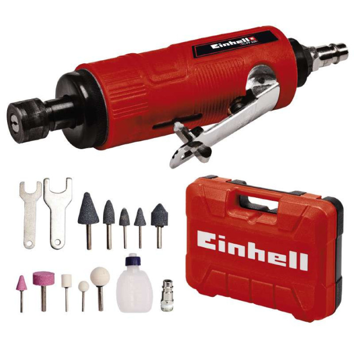 Шліфмашина пряма Einhell TC-PP 220 пневматична , 6.3бар, 142 л/хв, 0.61кг (4138540)