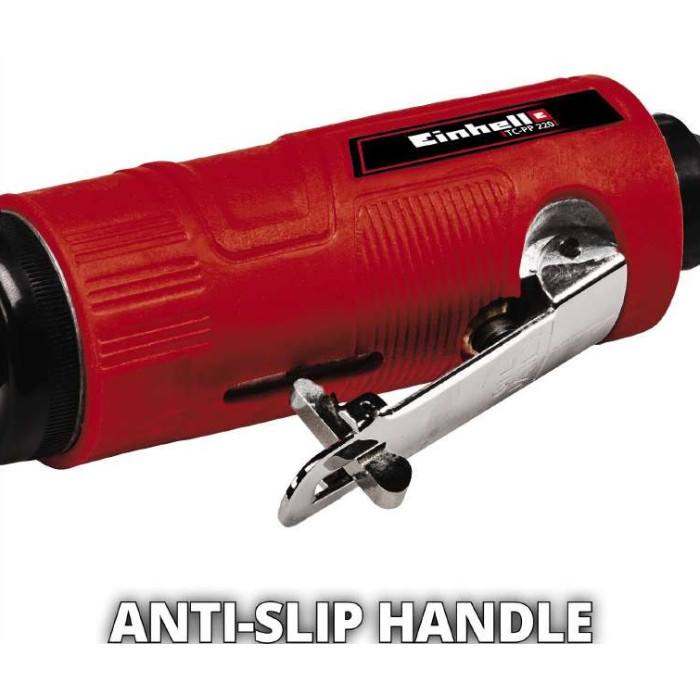 Шліфмашина пряма Einhell TC-PP 220 пневматична , 6.3бар, 142 л/хв, 0.61кг (4138540)