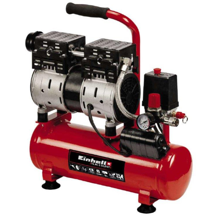 Компресор Einhell TE-AC 110/6 Silent Plus (4020600)