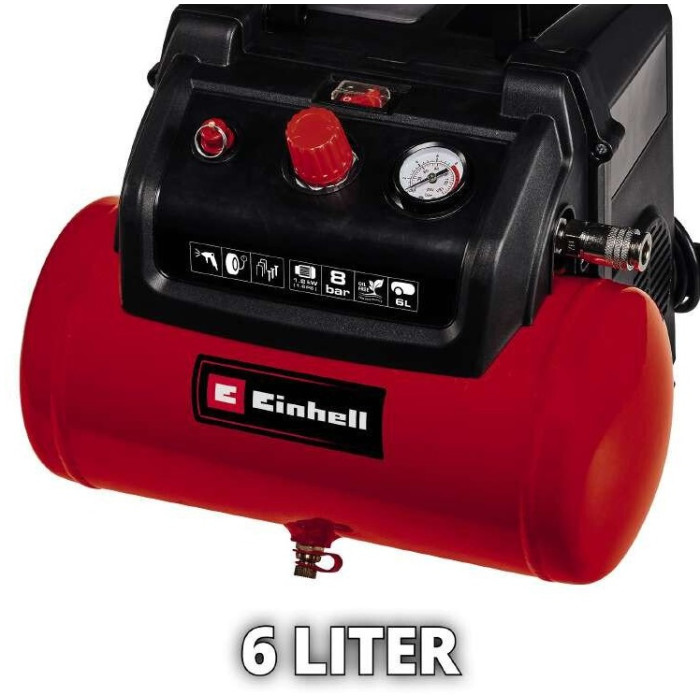 Компресор Einhell TC-AC 190/6/8 OF Set (4020650)