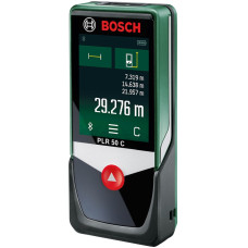 Bosch Далекомір лазерний PLR 50 C, 0.05–50м, ±2.0мм, Bluetooth (0603672220)