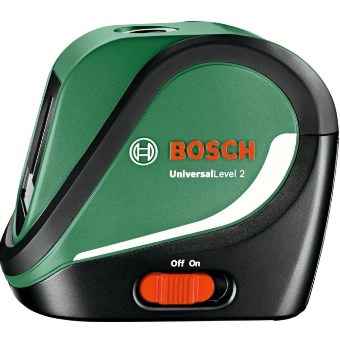 Bosch Нівелір лазерний UniversalLevel 2, до 10м, ±0.5мм/м, 0.5кг (0603663800)
