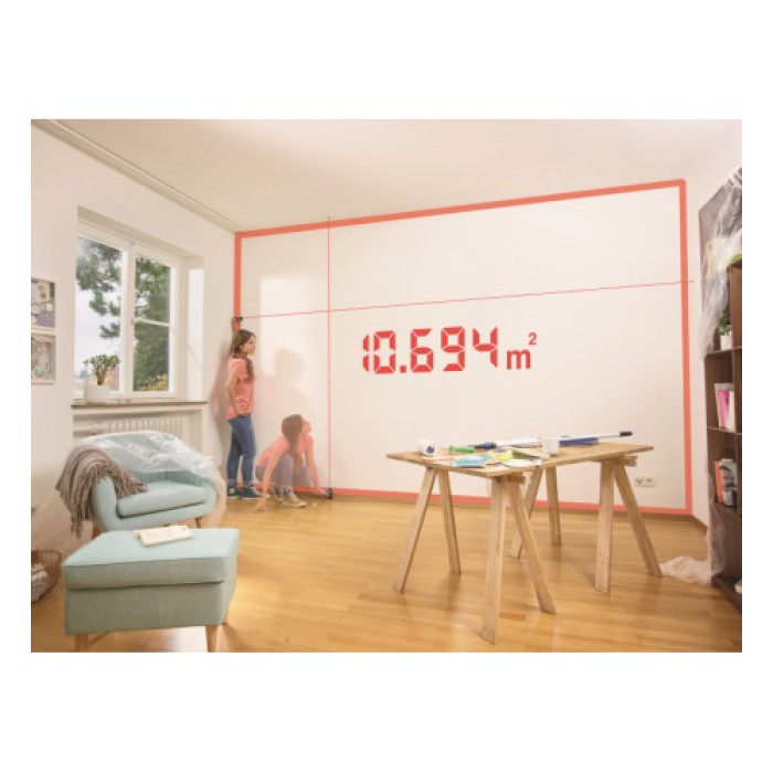 Bosch Далекомір лазерний Zamo, 0.15–20м, ±3мм, 0.085кг (0603672700)