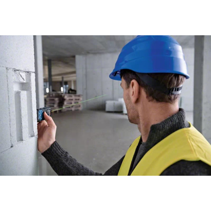 Bosch Далекомір лазерний GLM 50-27 CG, акумуляторний 3.7V, 0.05-50м, ±1.5мм, IP65, 0.17кг (0601072U01)