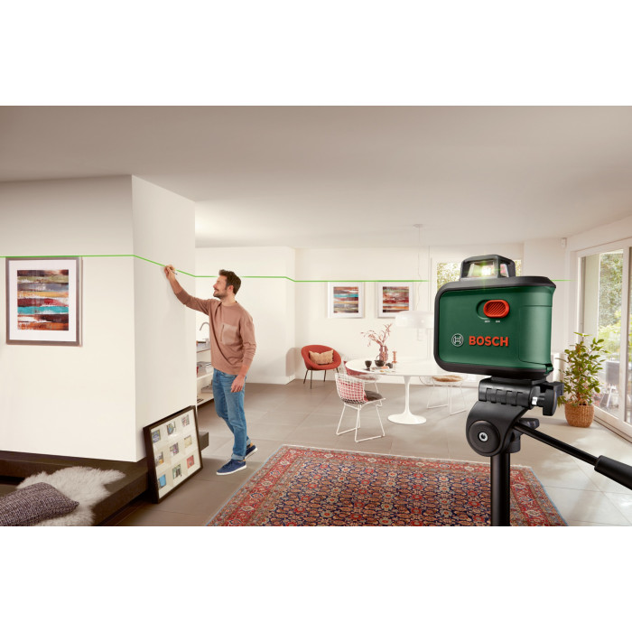 Bosch Нівелір лазерний UniversalLevel 360, до 24м, ±0.4мм/м, +висок, 0.56кг (0603663B03)
