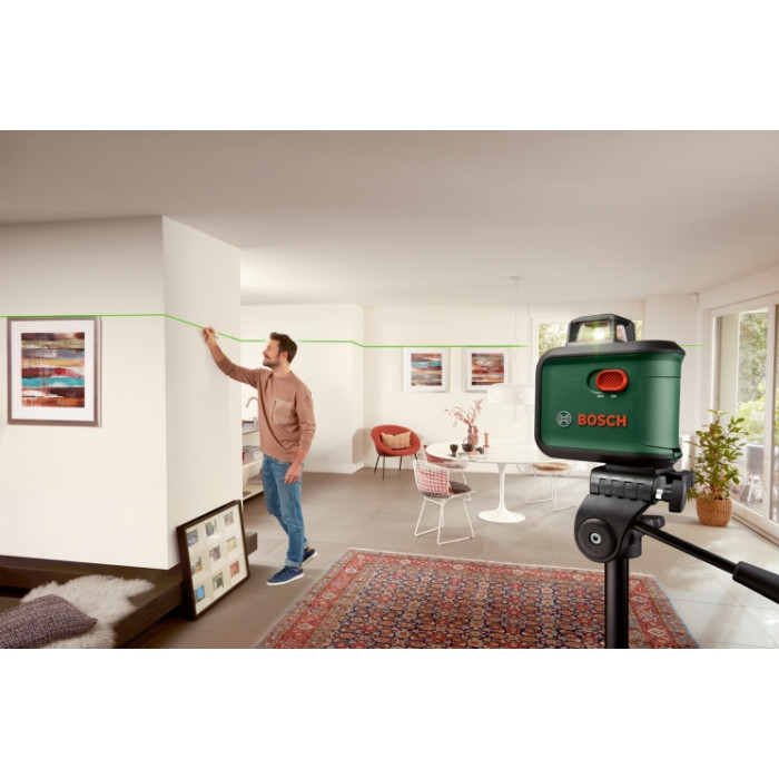 Bosch Нівелір лазерний UniversalLevel 360 Set, до 24м, ±0.4мм/м, +TT150 +висок, 0.56кг (0603663B04)