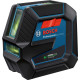 Bosch Нівелір лазерний Professional GCL 2-50 G, до 15 м, ± 0.3 мм/м, з штативом BT 150, тримачем RM 10, чохлом, мішенню, 0.58 кг (0601066M01)