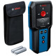 Детектор акумуляторний Bosch GMS 120-27 Professional, до 120мм, 2ААх1.5В, IP54, чохол, 0.24кг (0601081700)