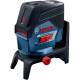 Нівелір лазерний Bosch GCL2-50C+RM2 до 20м, ±0.3мм/м, 4AAx1.5В, IP54, чохол, мішеннь, кейс, 0.6кг (0601066G03)