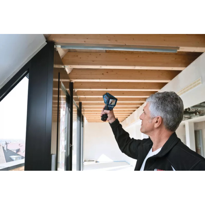 Термодетектор Bosch GIS 1000C -40град. до +1000град., ±.0.2град., IP54, 0.54кг, кейс (0601083301)
