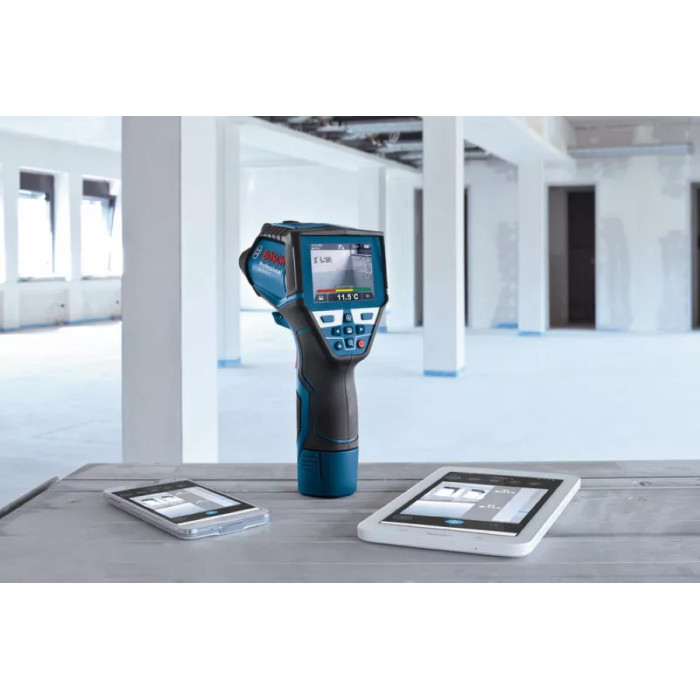 Термодетектор Bosch GIS 1000C -40град. до +1000град., ±.0.2град., IP54, 0.54кг, кейс (0601083301)