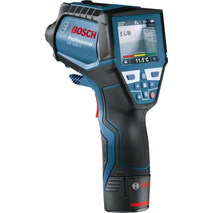 Термодетектор Bosch GIS 1000C -40град. до +1000град., ±.0.2град., IP54, 0.54кг, кейс (0601083301)