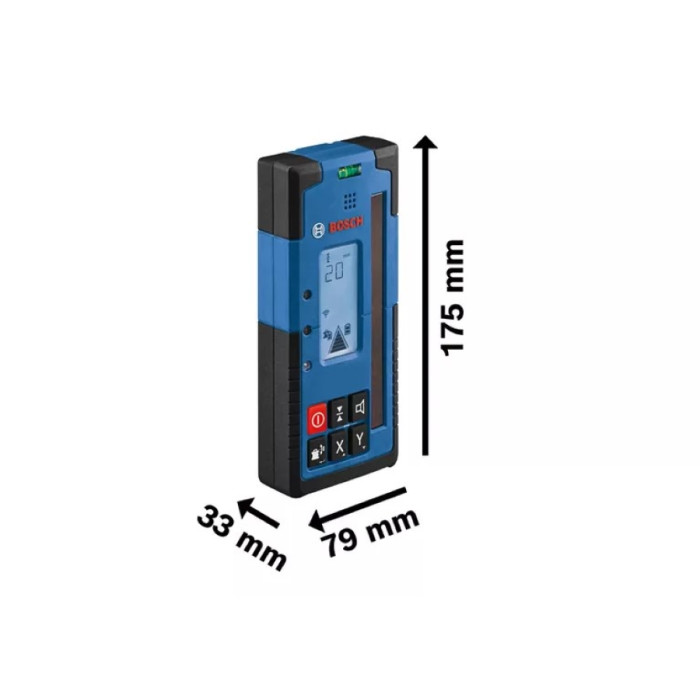 Приймач лазерного сигналу Bosch LR60, 0-300м, ±.5мм (0601069P00)