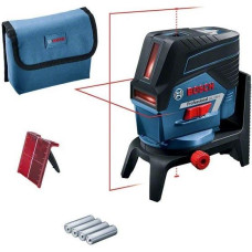 Нівелір лазерний Bosch GCL2-50C+RM2 до 20м, ±0.3мм/м, 4AAx1.5В, IP54, чохол, 0.6кг (0601066G00)