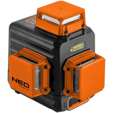Neo Tools Нівелір лазерний, 3D, акум., Li-Ion, 20м, ± 0.03 мм/м, IP54, ЗП, кейс (75-109)