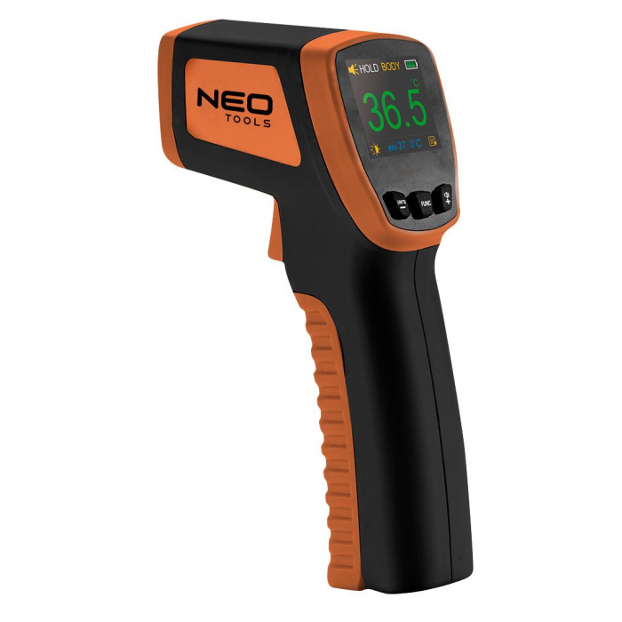 Neo Tools Пірометр, діапазон 32-42.9градусів, точність 0.2градуси, IP44 (75-270)