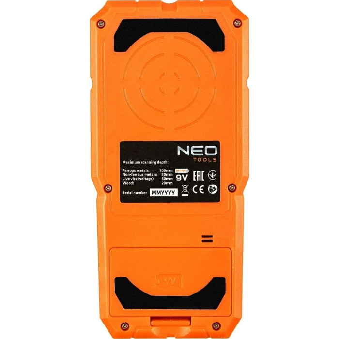 Детектор Neo Tools, від 20 до 100мм, IP54, чохол, 0.164кг (75-250)