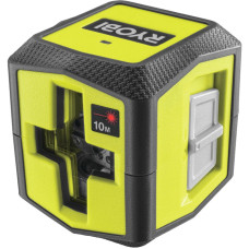 Ryobi Нівелірлазерний RBCLLR1 до 10м, перехресний, червоний промінь, 0.4кг (5133004863)