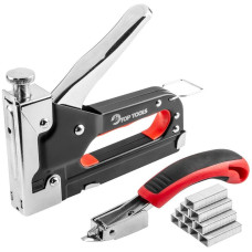 Top Tools Набір Степлер + Антистеплер, 6-14мм, тип скоб J, регулювання забивання скоби (41E915)