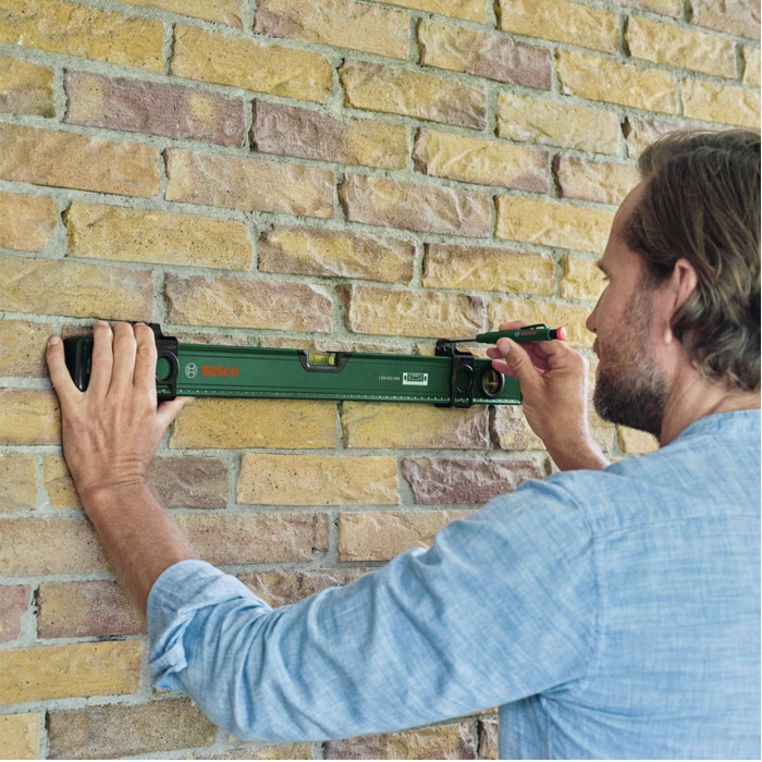 Рівень Bosch, 60см, 2 капсули, алюмінієвий (1600A02Z9Z)