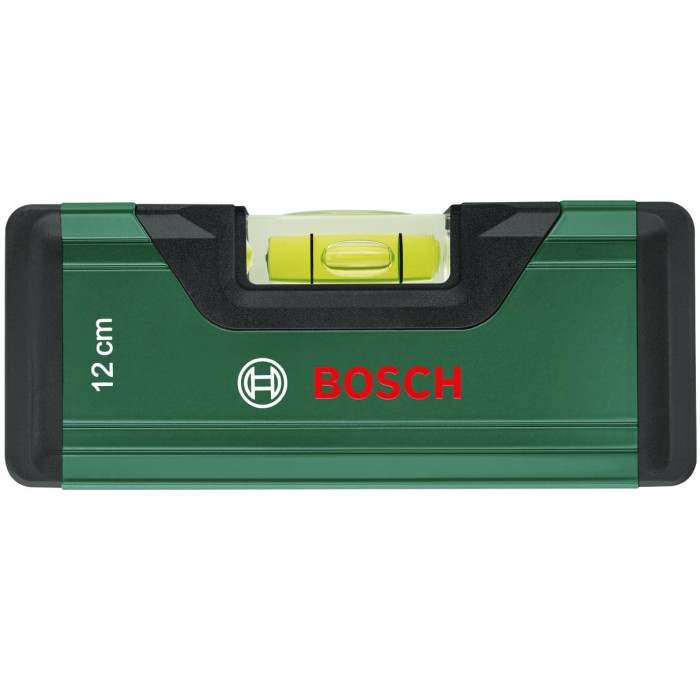 Рівень Bosch, 12см, 1 капсула, алюмінієвий корпус (1600A02H3H)