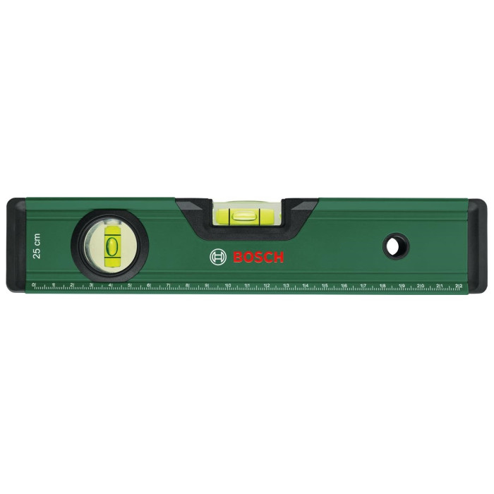 Рівень Bosch, 25см, 2 капсули, алюмінієвий корпус (1600A027PL)