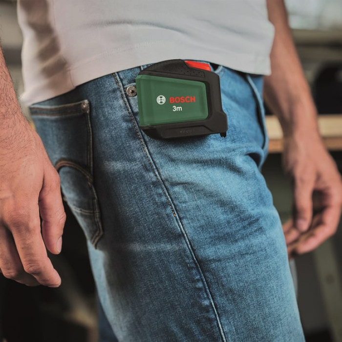 Рулетка Bosch, 3м х 19мм (1600A027PJ)