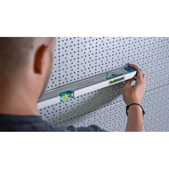 Рівень Bosch, 60см, 3 капсули, алюмінієвий корпус (1600A01V3Y)