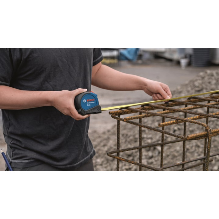 Рулетка Bosch, 8м х 25мм (1600A01V3S)