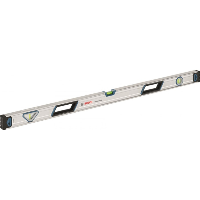 Рівень Bosch, 120см, 3 капсули, алюмінієвий корпус, отвори для руки (1600A016BR)