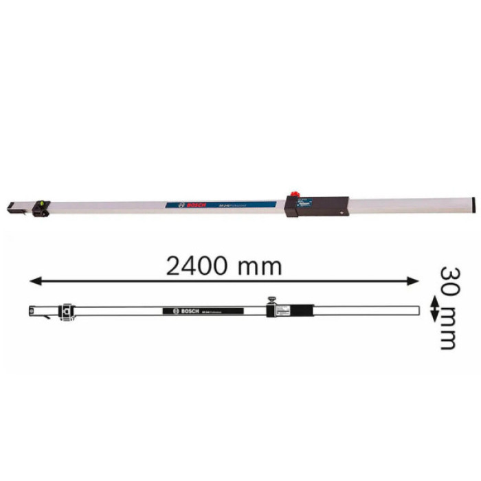 Вимірювальна рейка Bosch GR240, 240см (0601094100)