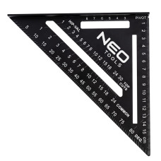 Neo Tools Кутник, 18.3x18.3x2.2см, алюміній (72-102)