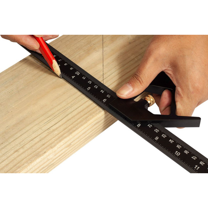 Neo Tools 72-127 Кутник, алюміній, 30 см, рукоятка з високою точністю нахилу (72-127)