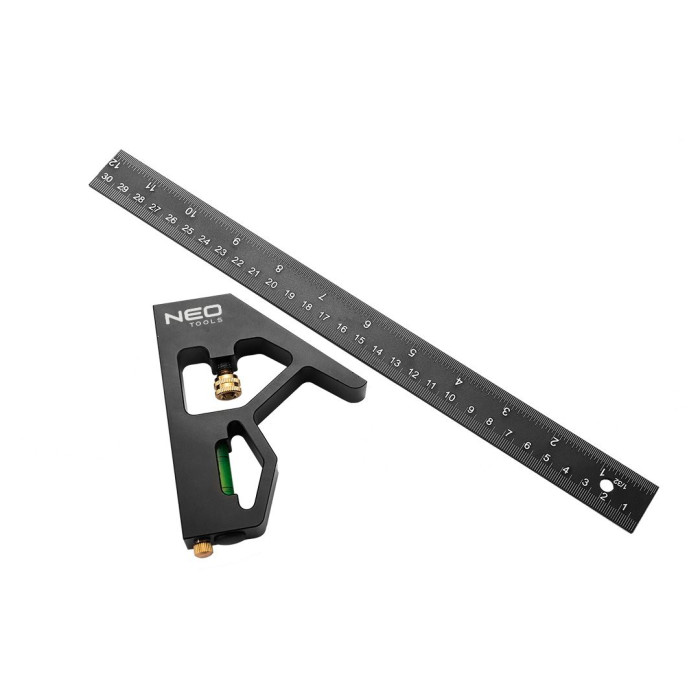 Neo Tools 72-127 Кутник, алюміній, 30 см, рукоятка з високою точністю нахилу (72-127)